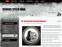 Tablet Screenshot of dfunkspeedwax.com